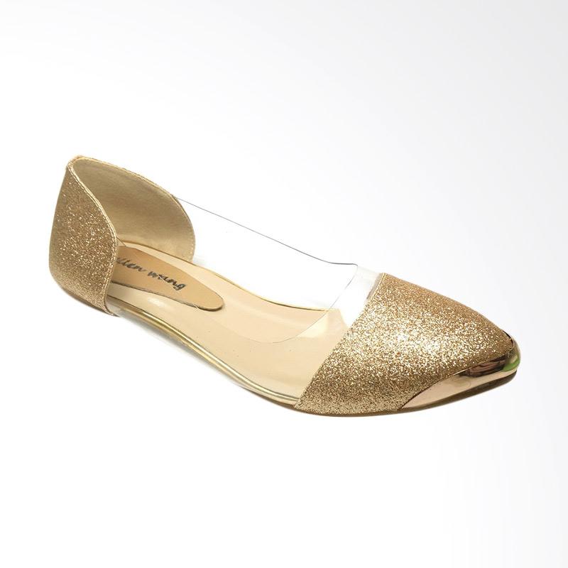 Jual Ellen Wang Shoes 196 Ballet Sepatu Wanita - Gold