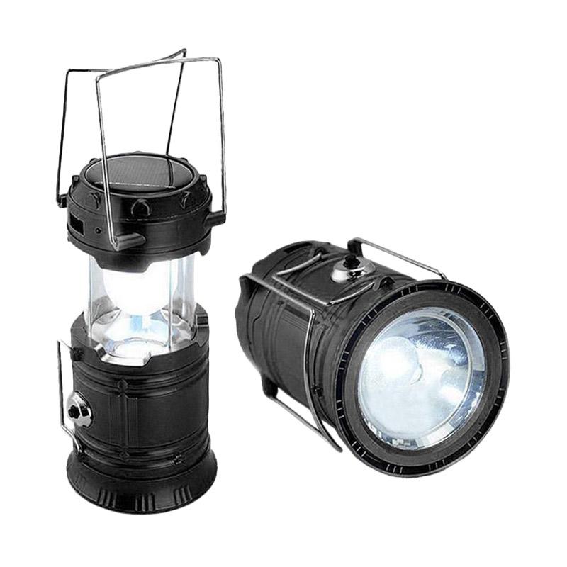 jual aimons senter lentera led solar rechargeable cing light with flashlight lu emergency jual aimons senter lentera led solar rechargeable cing light with flashlight lu emergency