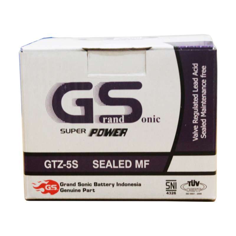 Jual Aki Motor Honda Megapro, Blade 110 125, Verza 150 Gtz5s Gs Grand