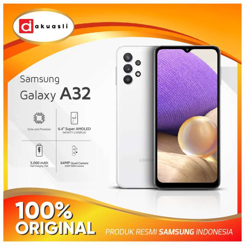 âˆš Hp Samsung A32 6/128 8/128 Gb Kamera 4k Amoled Galaxy Android Nfc Ram
