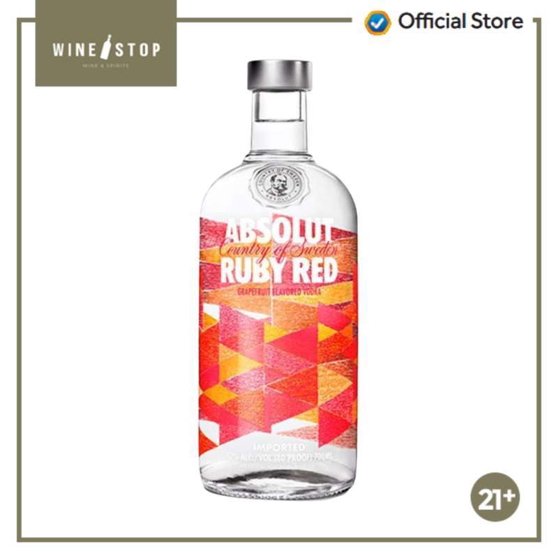 Jual Absolut Ruby Red Vodka di Seller Winestop Winestop Blibli