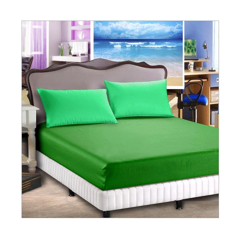 Jual Jaxine Waterproof Anti Air Set Sprei - Hijau Tosca 