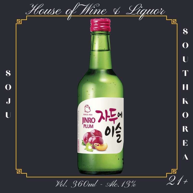 Jual Jinro Chamisul Korea Soju Plum 360 ML di Seller House of Wine and
