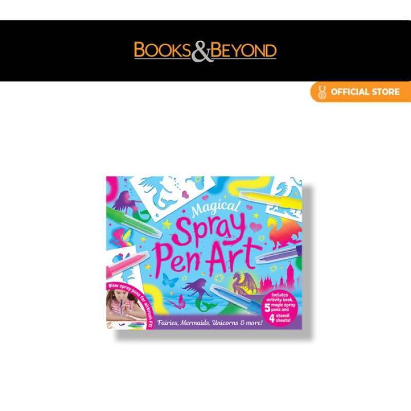 Promo Magical Spray Pen Art Activity Station Gift Boxes Diskon 29 di