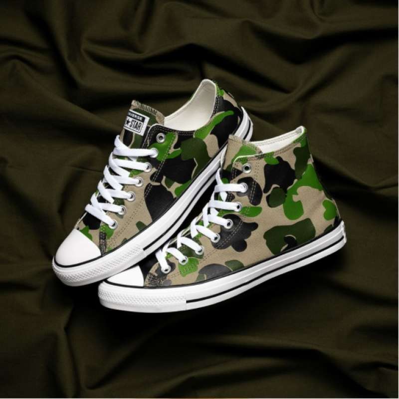 Jual Sepatu Converse Chuck Taylor All Star Archival Camo Pack Original