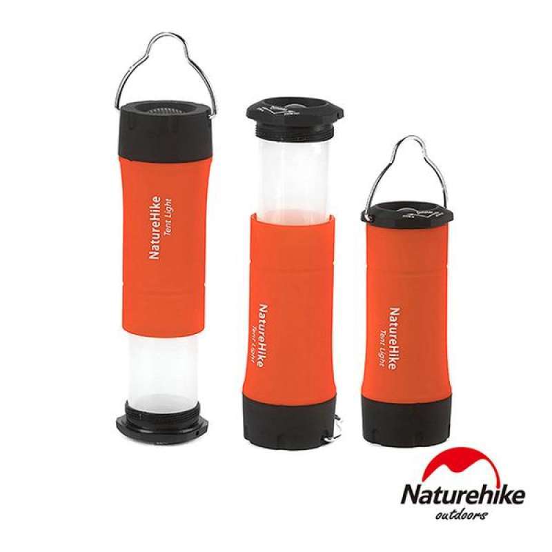 Jual (Naturehike)Naturehike three stage multi function power saving LED flashlight tents