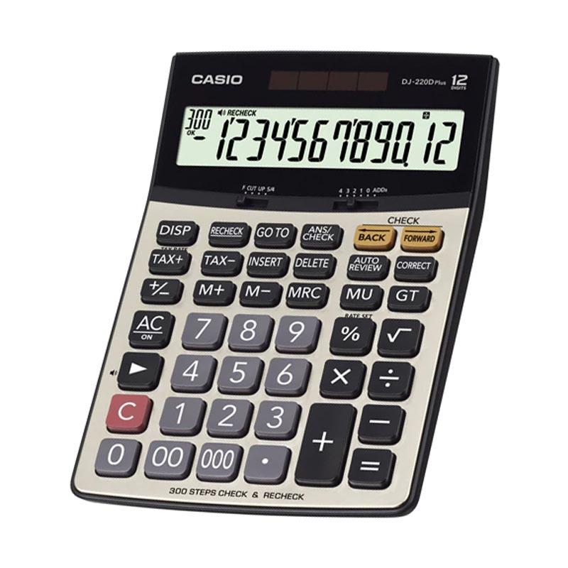 Jual CASIO DJ 220 D Calculator Black di Seller JED PLAZA Jelambar