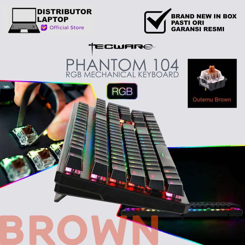 Jual Tecware Phantom 104 RGB - Gaming Keyboard - Garansi 1 Tahun ...