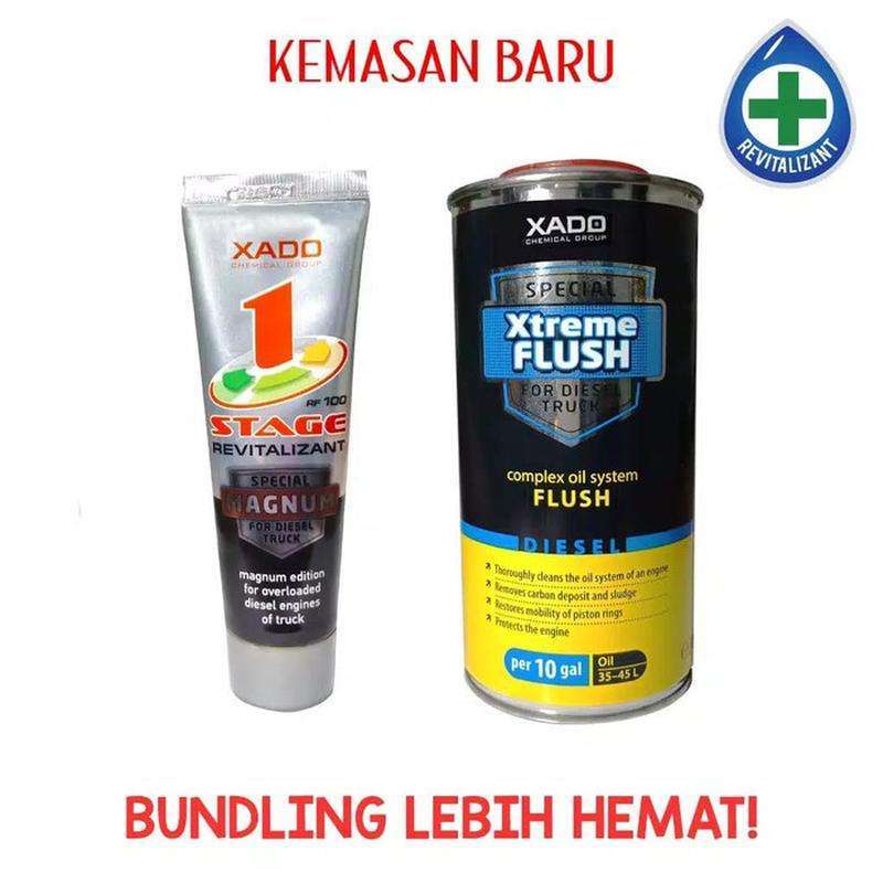 Jual Xado Bundling 1 Stage Magnum For Diesel Engine + Xtreme Flush Di