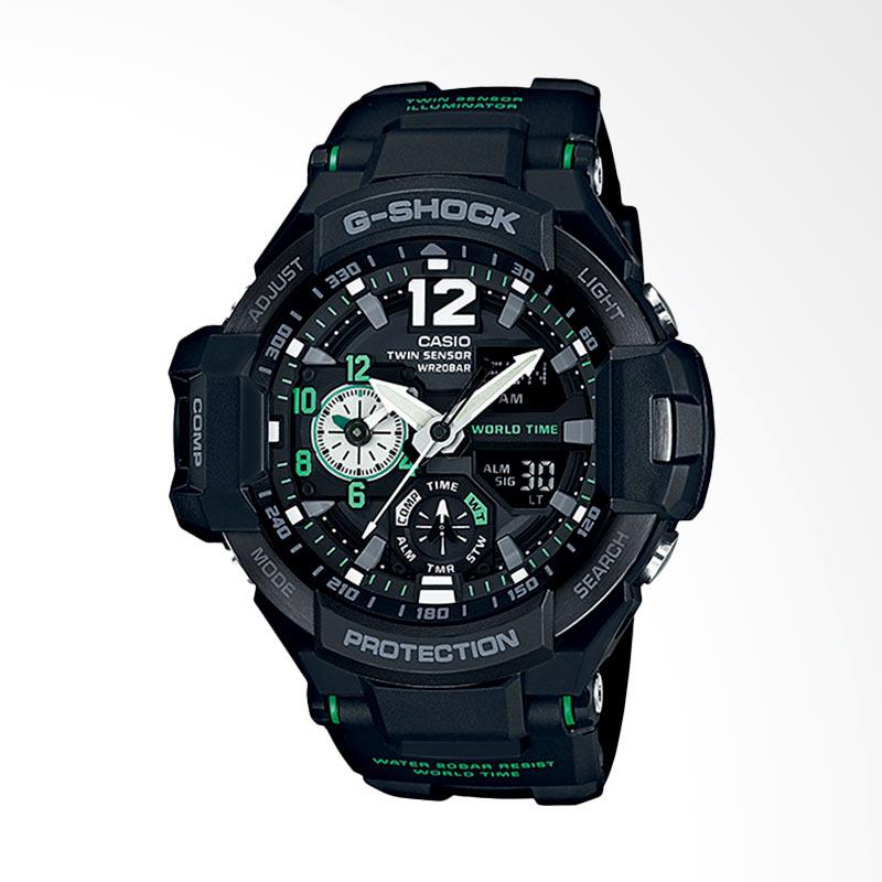 â Casio G-shock Gravitymaster Jam Tangan Pria - Black Ga-1100-1a3dr