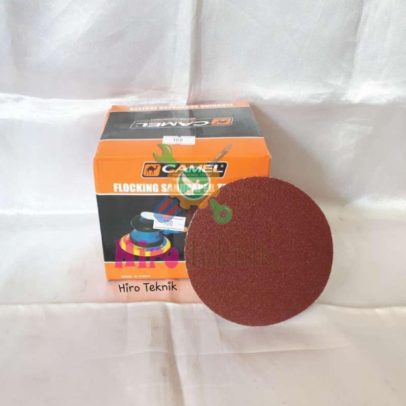 Jual Amplas Tempel Bulat 4 Inch CAMEL Grid 100 di Seller Shane Teknik ...