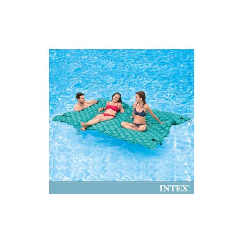Intex Inflatable Deflated Jual (INTEX)INTEX Floating amphibious large inflatable mattress (56841 ...