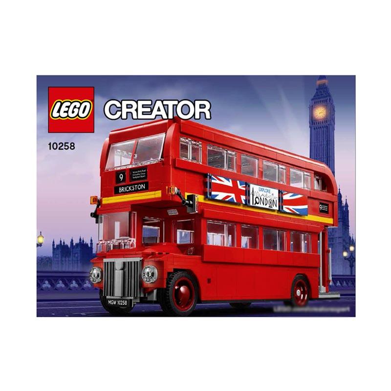 Jual LEGO Creator London Bus 10258 Mainan Block Online 