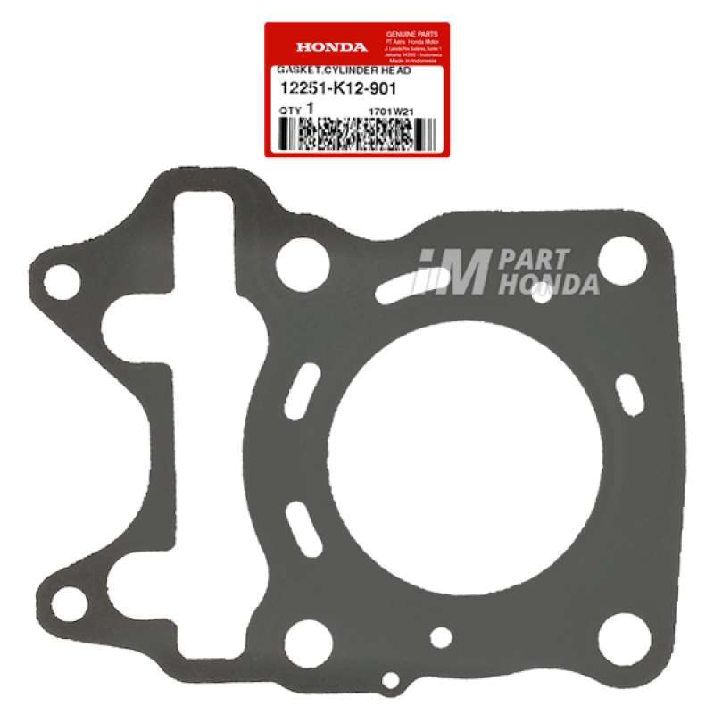 Jual Ahm 12251k12901 Perpak Paking Kop Gasket Cylinder Head Vario 125