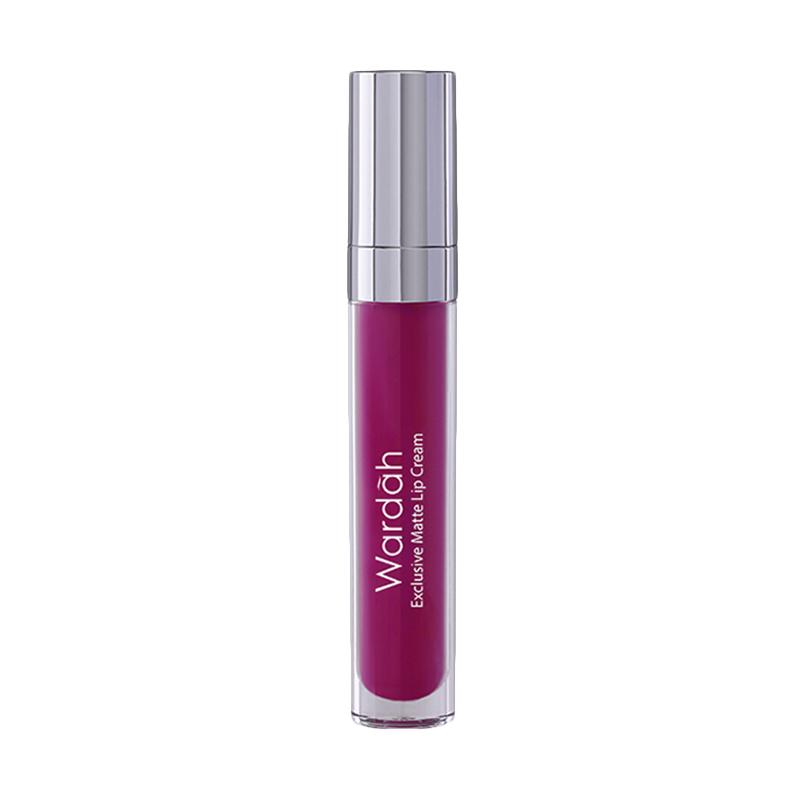 Jual Wardah Exclusive Matte Lip Cream - 02 Fuschion   ately