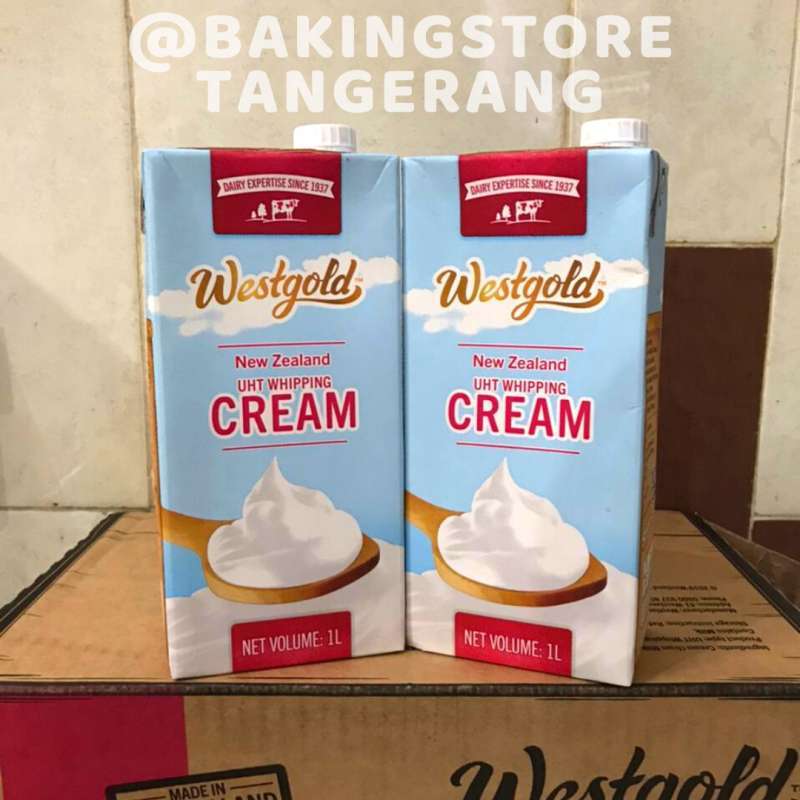 Jual Westgold Whipping Cream 1 Liter Whipping Import New Zealand di