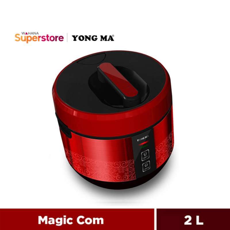 Promo Yong Ma Ymc402 / Smc4023 Rice Cooker - Black Red [2 L] Diskon 13% ...