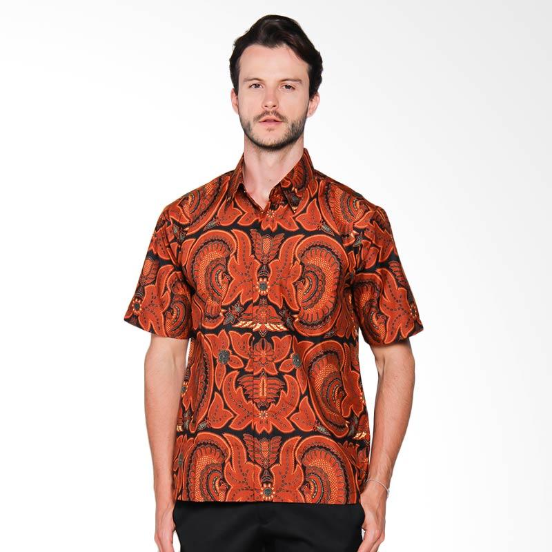 Jual AWANA Modern Slim Fit Batara Indra Kemeja Batik Pria