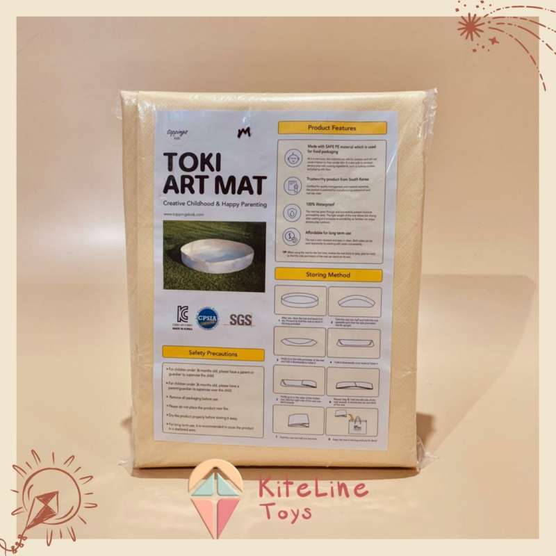 Jual Toki Art Mat Size M Alas Bermain Anak / Sensory Play / Waterproof