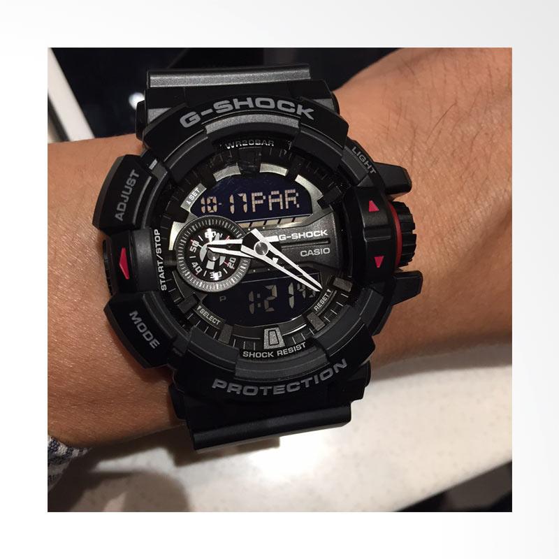 cara setting jam digital g shock dual time