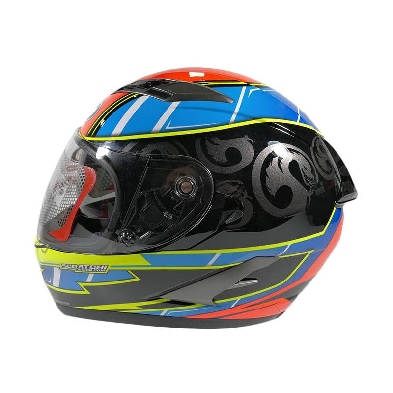 Jual KYT pesial Edition Vendetta Simeon Xavier The Dragon Double Visor