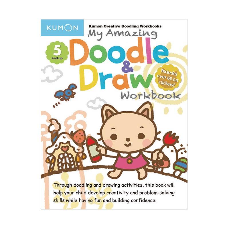 Promo KUMON My Amazing Doodle & Draw Workbook Buku Edukasi Diskon 10