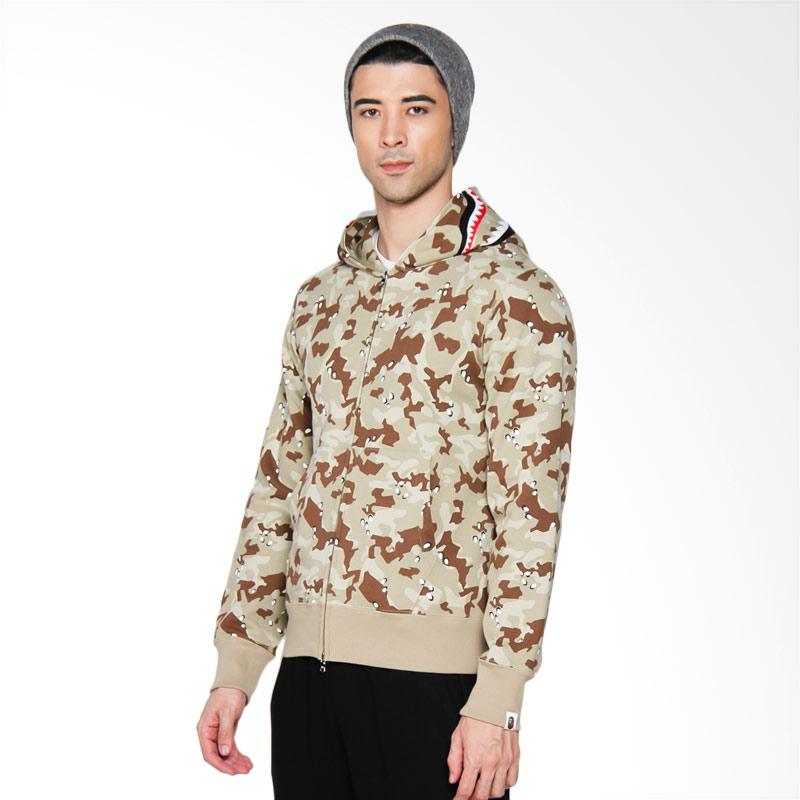 jual a bathing ape bape desert camo shark zip hoodie jual a bathing ape bape desert camo shark zip hoodie