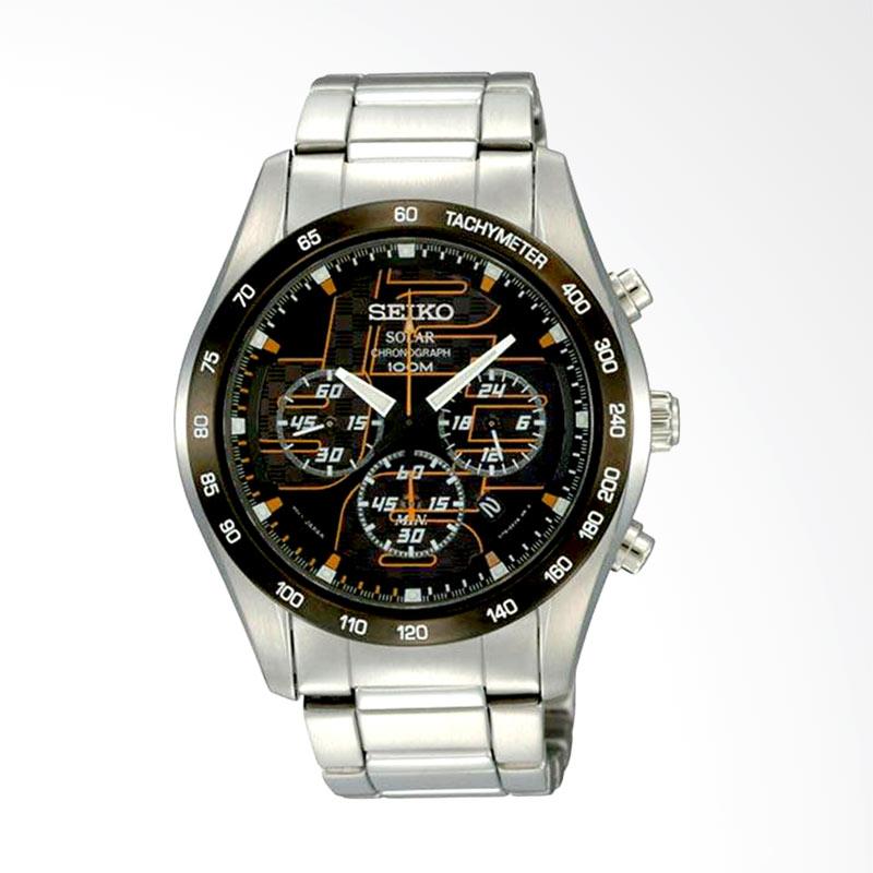 Jual Seiko Criteria Solar Chronograph Strap Stainless 