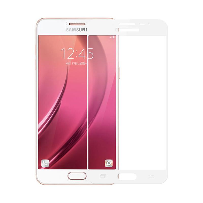 Jual QCF Tempered Glass Warna Full White (Front Only