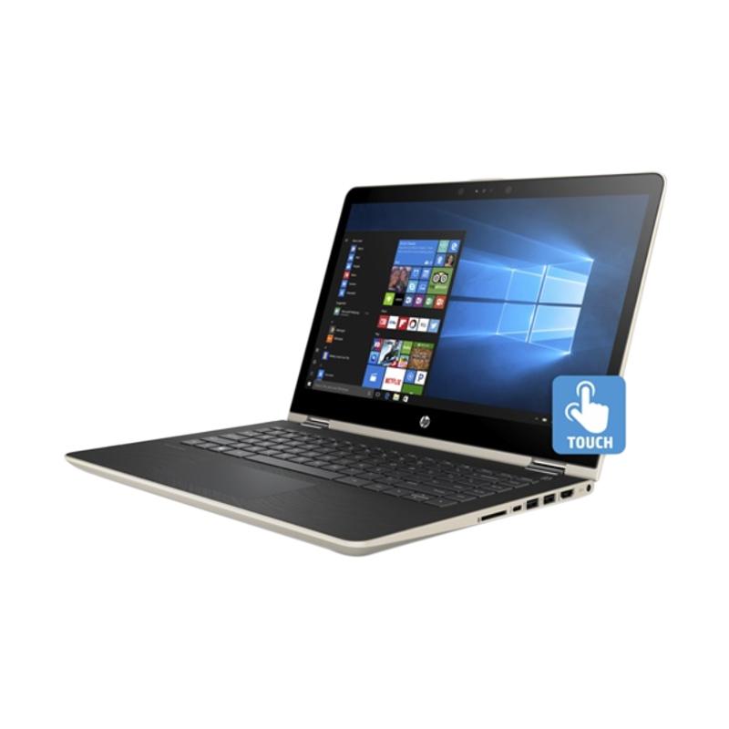 Jual HP Pavilion X360-14-BA134TX Laptop - Gold [Windows 10