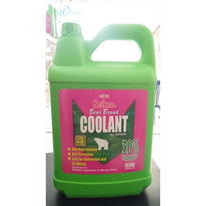 Jual Air Radiator Coolant 30% Mobil Seiken Japan Merah 4 Liter OEM di ...