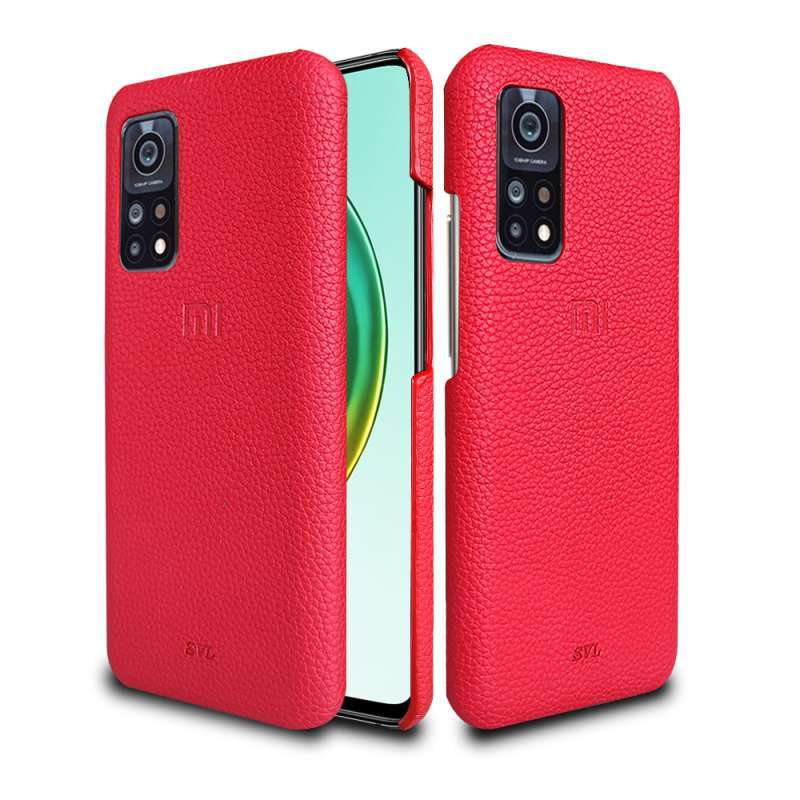 Custodia Cadorabo Per Xiaomi Mi 10T / 10T Pro - Cover Ibrida Rosso Opaco, Interno In TPU E Retro In Plastica, Protezione Antiurto