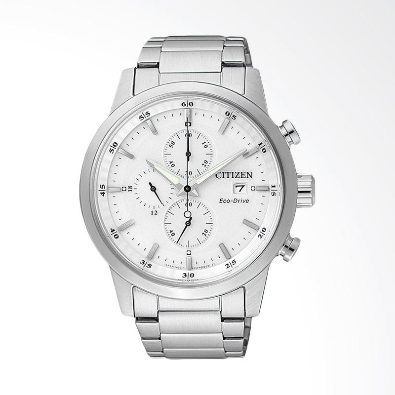 jual citizen eco drive chronograph jam tangan pria silver white ca0610 52a harga jual citizen eco drive chronograph jam tangan pria silver white ca0610 52a harga