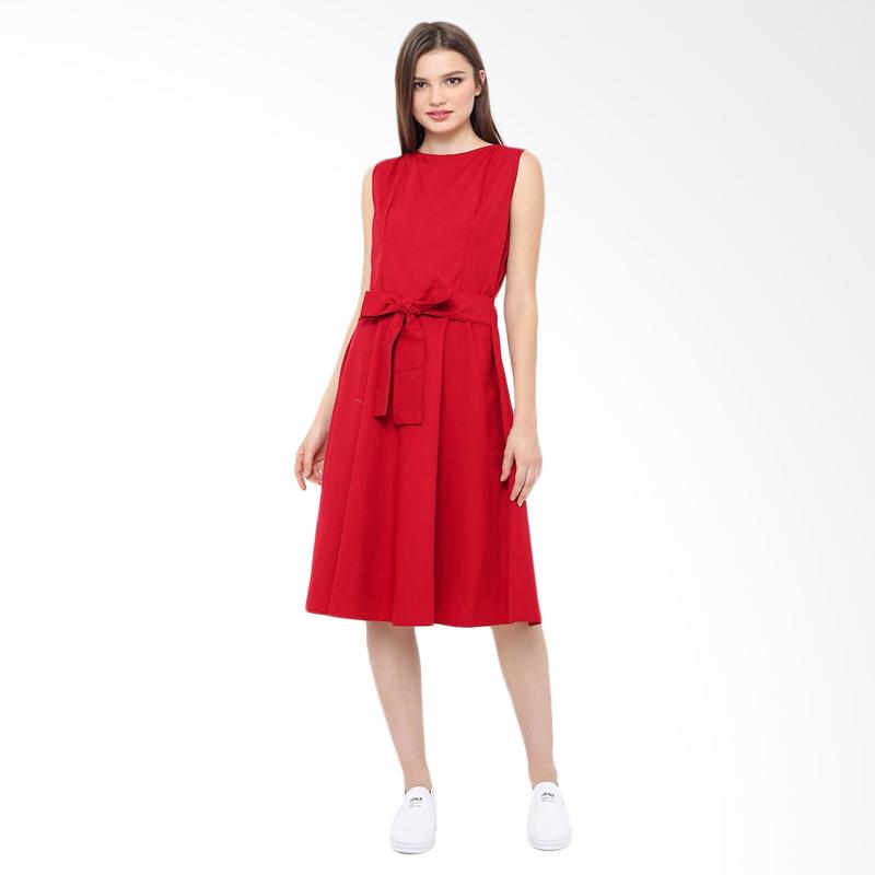 Jual Madeleine Gracie Dress Wanita - Red Online - Harga