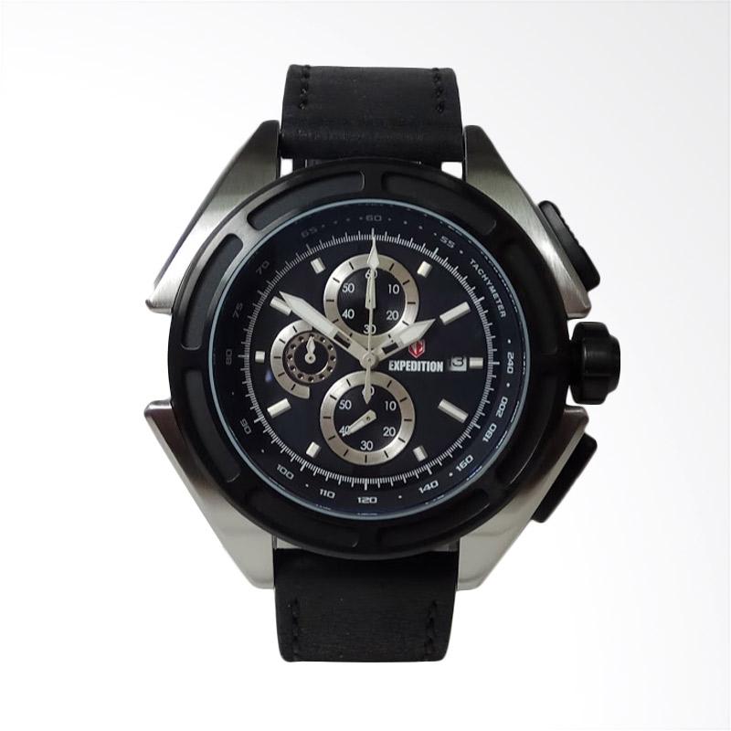 jual expedition chronograph stainless steel leather jual expedition chronograph stainless steel leather