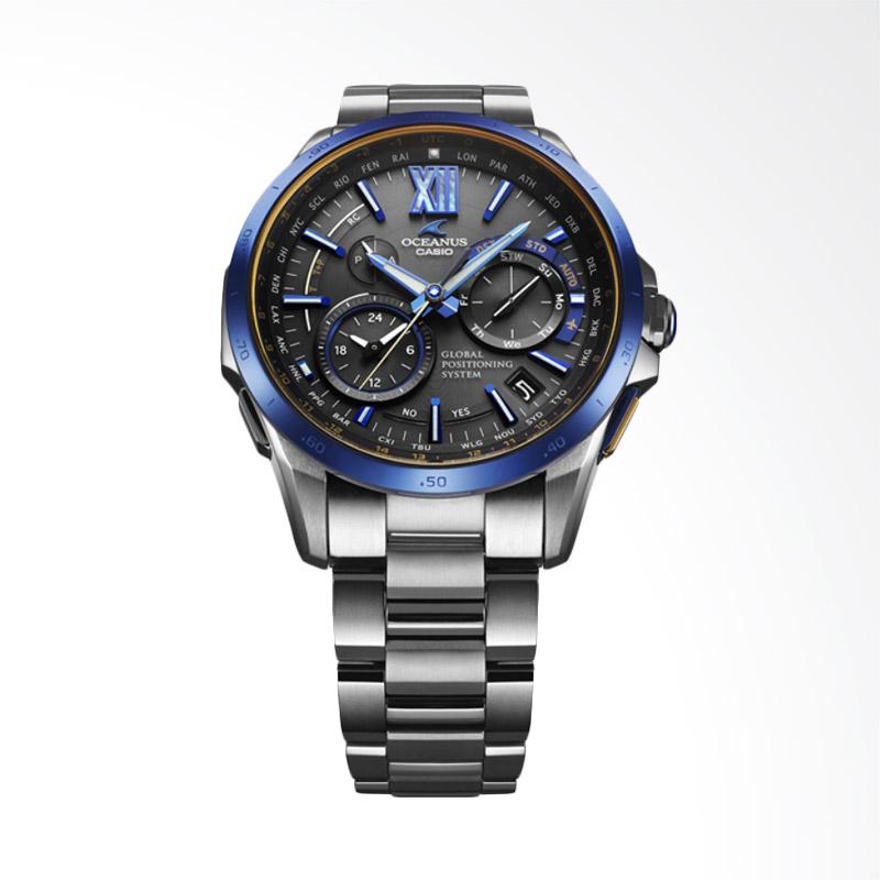 Jual CASIO Oceanus GPS Hybrid Wave Ceptor Jam Tangan Pria 