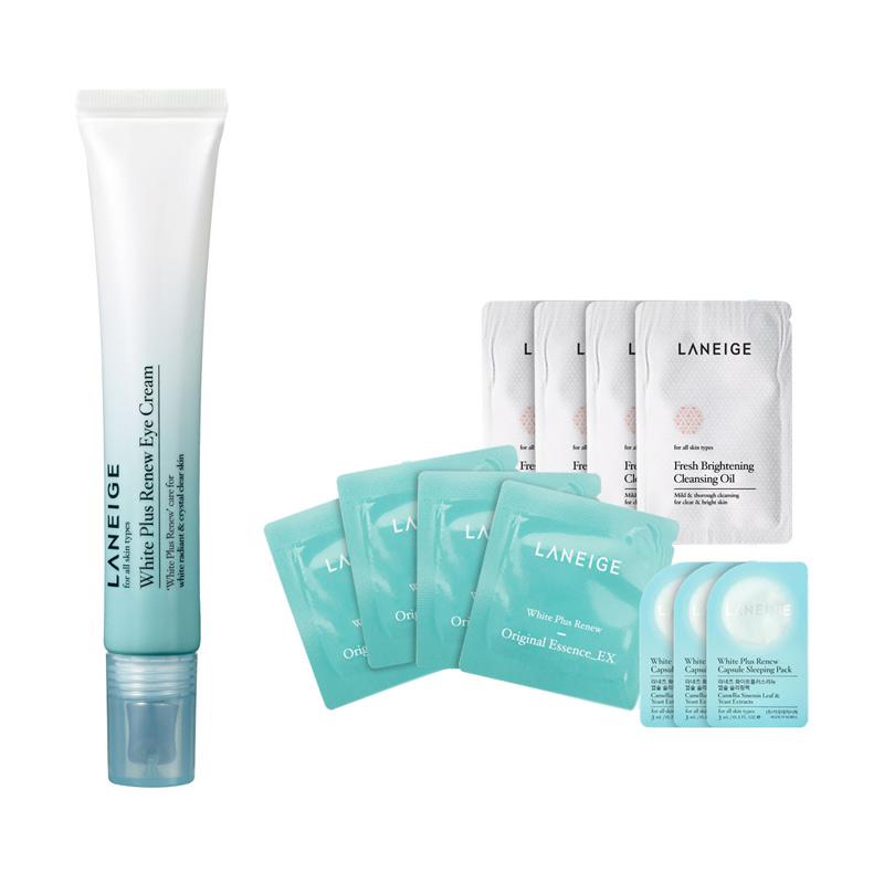 jual laneige white plus renew eye set perawatan jual laneige white plus renew eye set perawatan