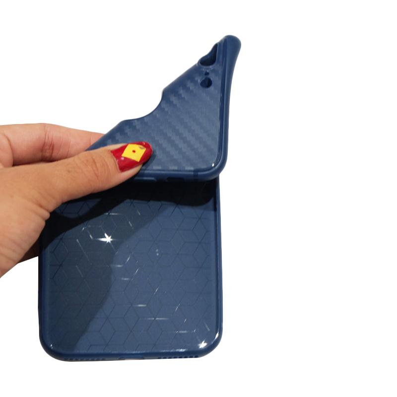 Jual Lize Design Carbon iPhone 7 Plus Ca   ndy Case Slim Anti Glare