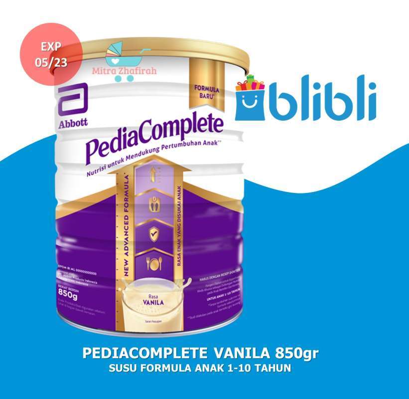 Jual Pediasure Complete Pediacomplete Rasa Vanila Susu Formula [850 Gr