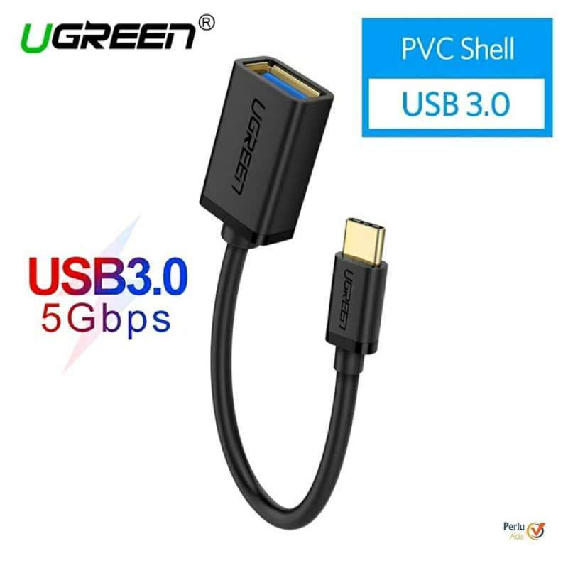 Promo Ugreen USB C to USB 3.0 OTG Cable - Type C to USB A OTG Adapter ...