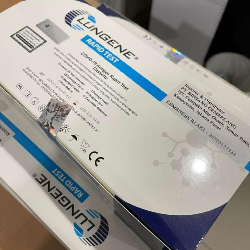 Jual ANTIGEN SWAB TEST LUNGENE NASAL NASOFARING ANTIGEN TEST LUNGENE