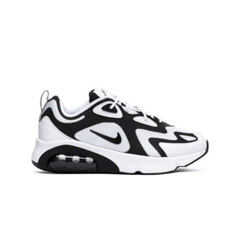 nike air max 200 black white
