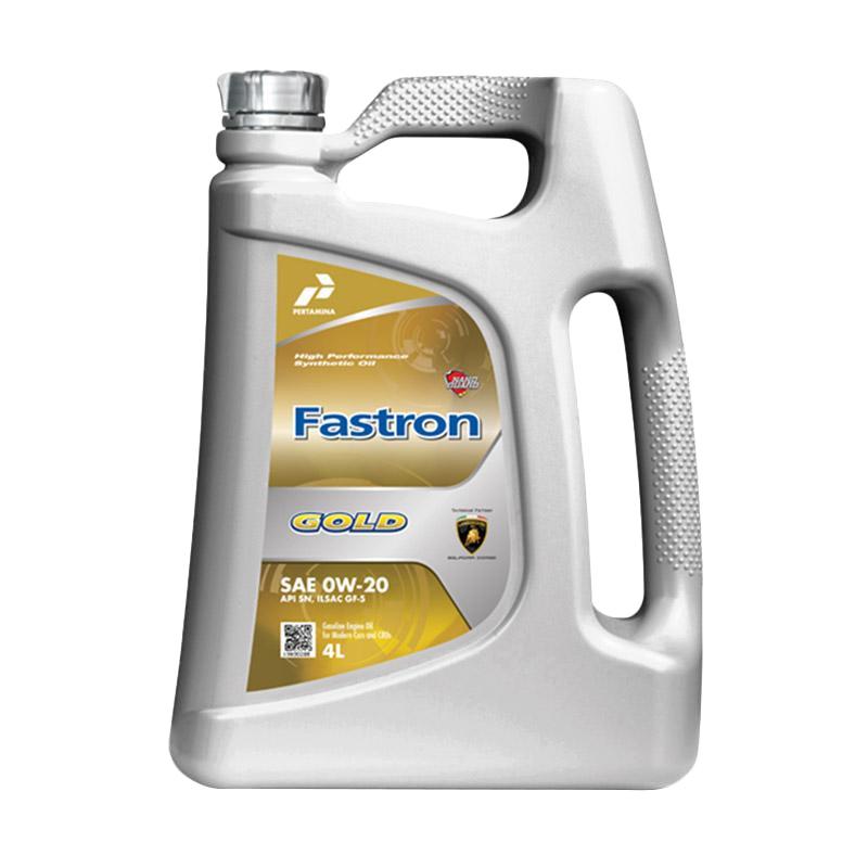 Jual Pertamina Fastron Gold Sae 0W-20 Api Sn-Gf-5 Oli