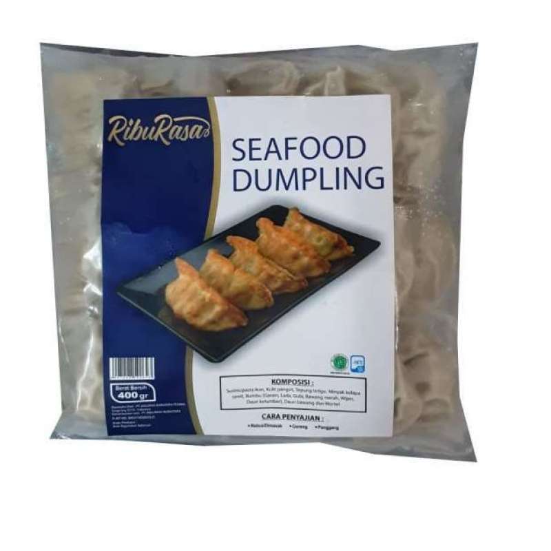 Promo RIBU RASA SEAFOOD DUMPLING 400 GR Diskon 2% di Seller Halo Mart ...