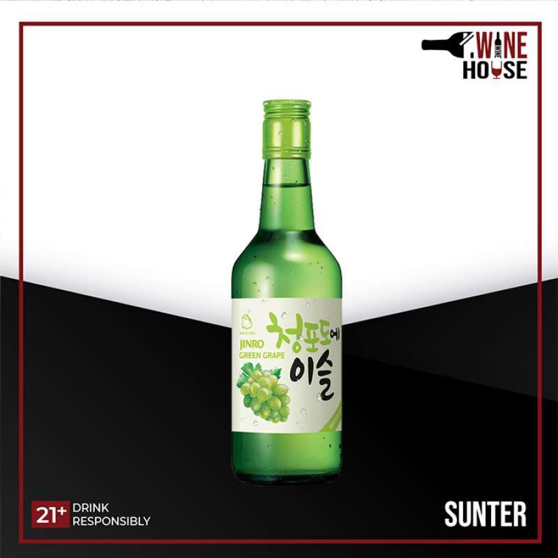 Jual Jinro Green Grape Korean Soju di Seller Wine House Sunter Official Store Sunter Agung