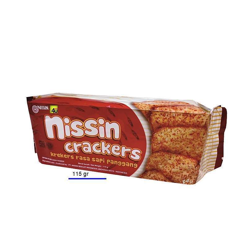 Jual Nissin Crackers Rasa Sapi Panggang [115 gr] di Seller Toko Rana
