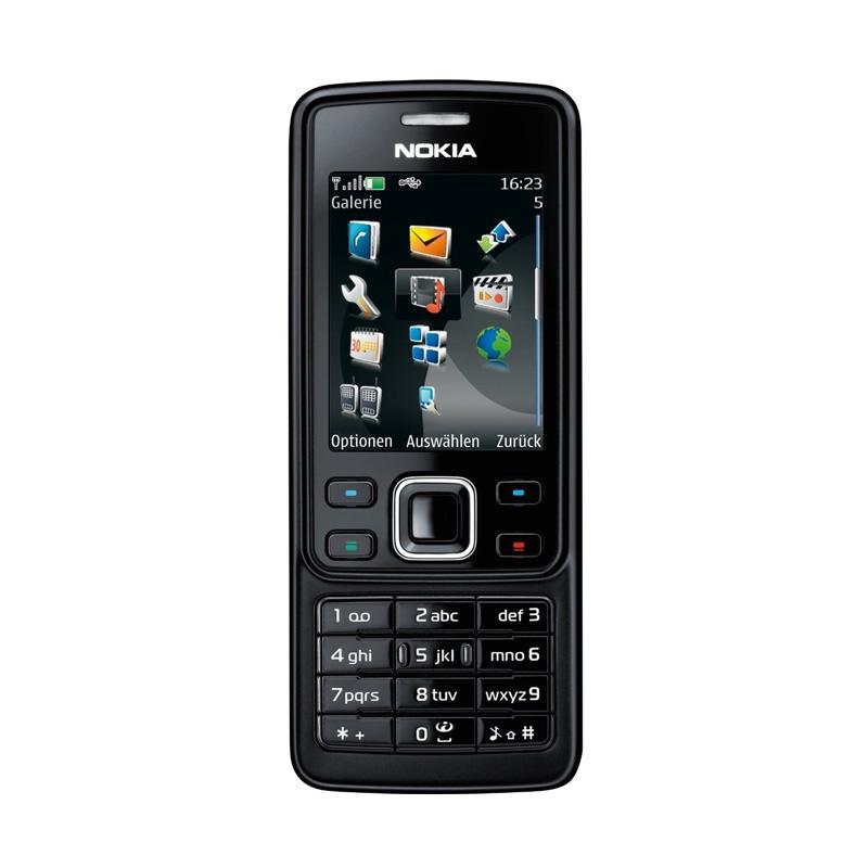 Jual Nokia 6300 Handphone - Black Edition [Refurbish