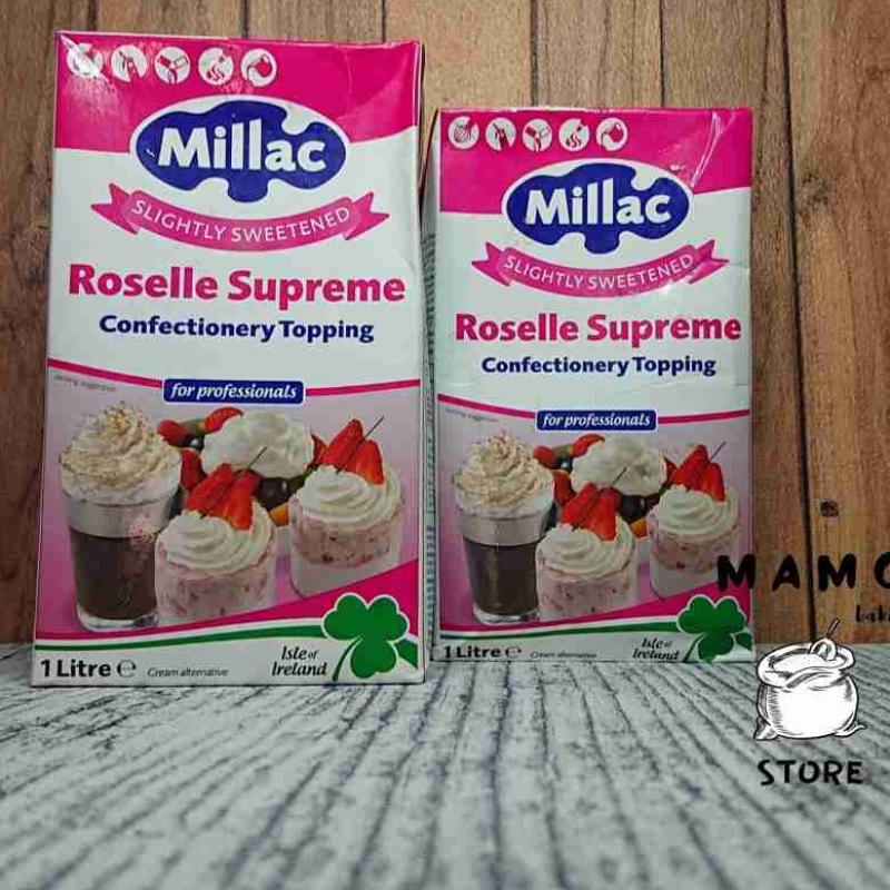 Jual Millac Roselle Supreme Whipping Cream 1 Liter / Milac Rosele Di