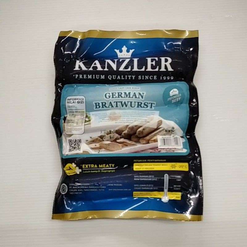 Jual Sosis KANZLER German Bratwurst Sosis Sapi dan Ayam 360gram di ...