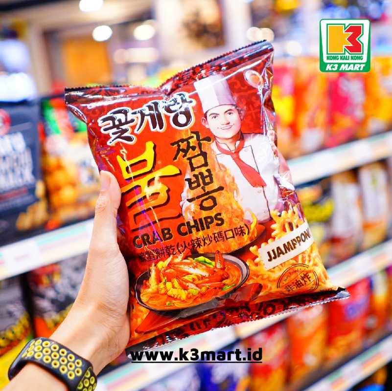 Jual Binggrae Crab Chips Jjampong [70 g] di Seller K3MART Silalas